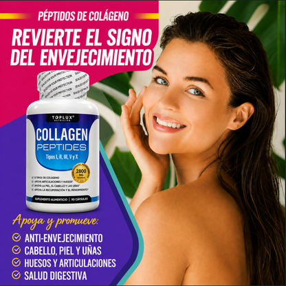 Colágeno Toplux 90 Cápsulas