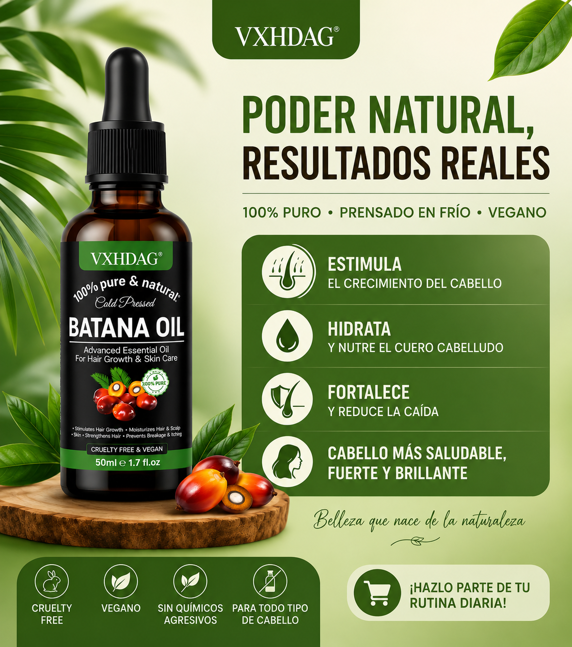 Aceite de Batana Natural