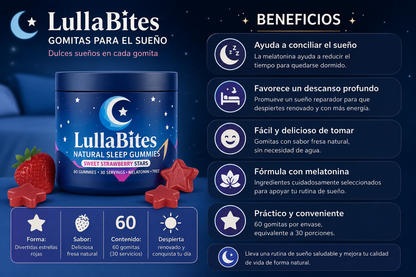 LullaBites Gomitas para Dormir